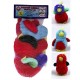 Kyjen Dog Toy Puzzle Plush- Squeakin' Animals Hide-A-Bird Replacement 3 Pack