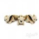 Kyjen Dog Toy Puzzle Plush- Squeakin' Animals Hide-A-Squirrel Replacement 3 Pack