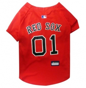 Boston Red Sox Dog Jersey - Red